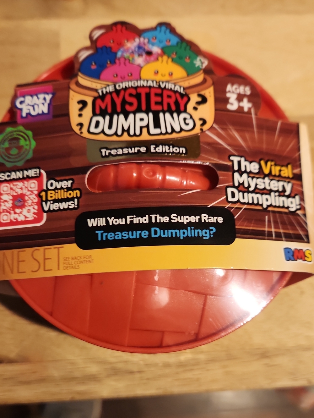 RMS Crazy Fun Treasure Edition Mystery Dumpling New And Sealed!!!!